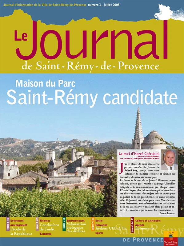 Journal de Saint-Rémy-de-Provence n°1