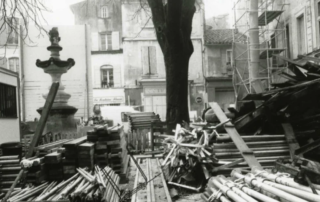 Chantier de rénovation du musée des Alpilles
