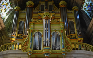 L'orgue de la collégiale Saint-Martin