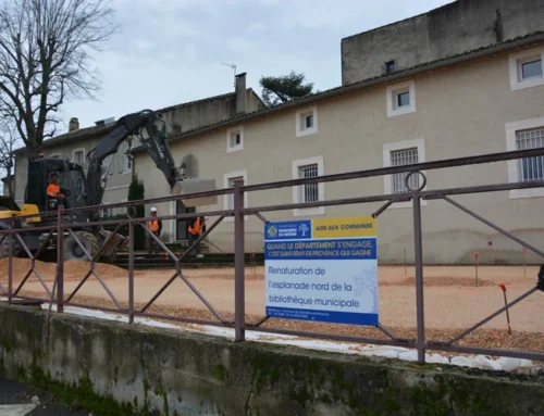 Aménagement de l’esplanade nord de la bibliothèque