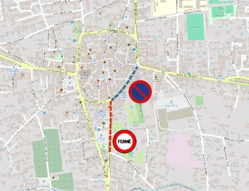 Circulation fermée pour travaux av. Pasteur
