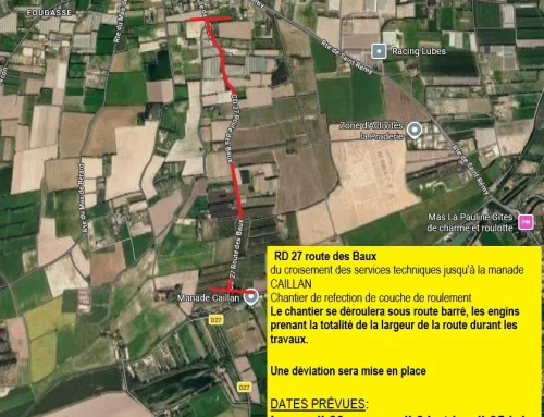 Travaux sur la RD27 du 23 au 25 juin