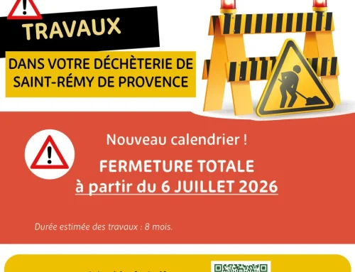 Travaux à la déchèterie : nouveau calendrier !