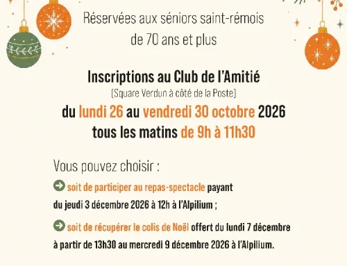 Noël des séniors : inscrivez-vous !