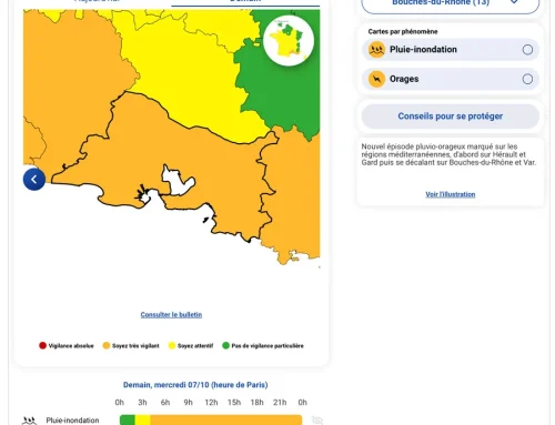 Météo : vigilance orange orages et pluie-inondation