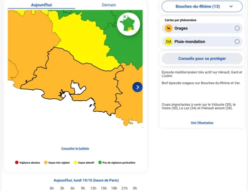 Météo : vigilance orange orages